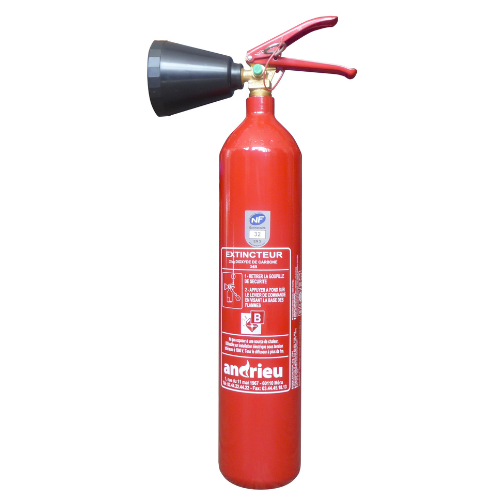 Extincteur CO2 dioxyde de carbone 2kg certifié
