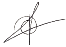 Signature du fondateur CIRCOFEU