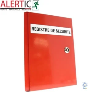 Registre de Securite Incendie - 50 Pages Pre-imprimees - Obligatoire