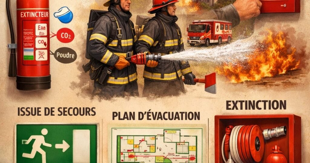 Equipements de securite incendie obligatoires les