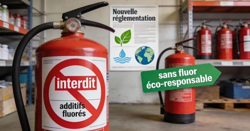 Extincteurs avec additifs fluores ce qui va change