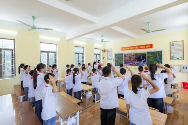 Sécurité incendie école crèche ERP type R évacuation enfants