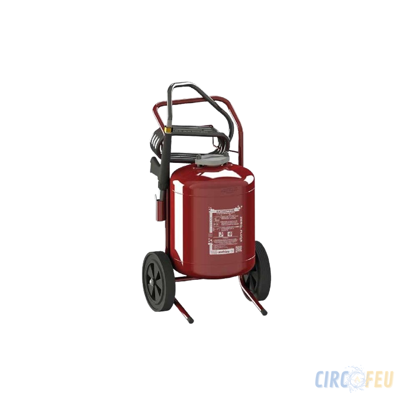 Extincteur Mobile 45L Eau Sans Fluor Sur Roue - CIRCOFEU Securite Incendie