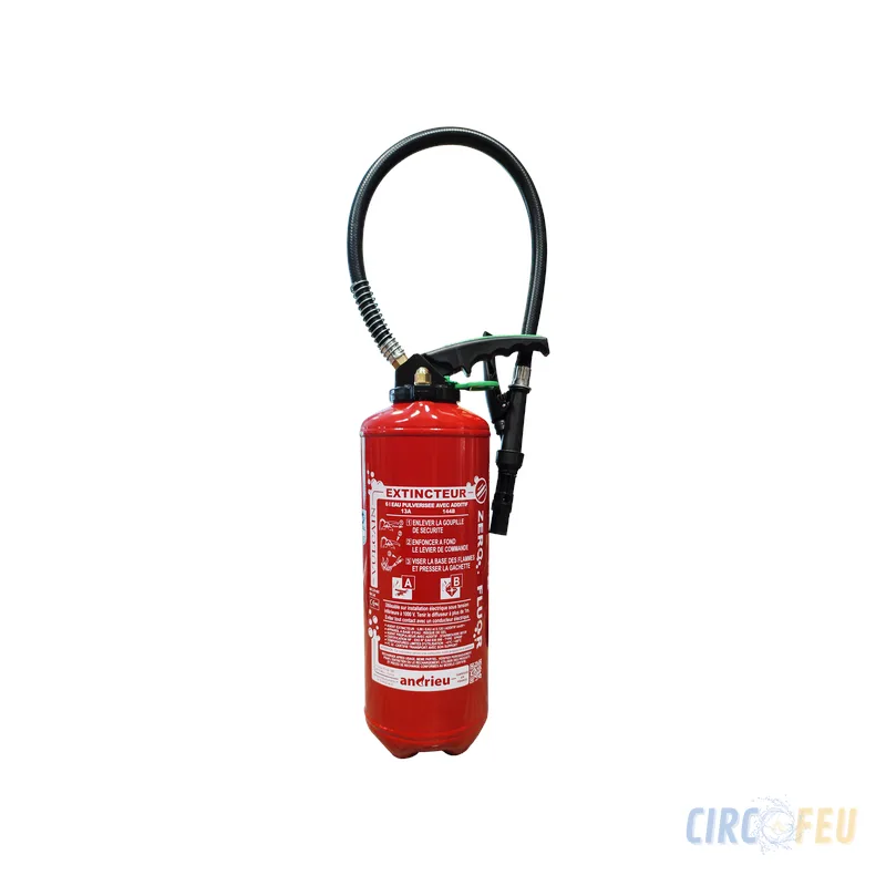 Extincteur Eau+Additif Sans Fluor 6L PA - CIRCOFEU Securite Incendie