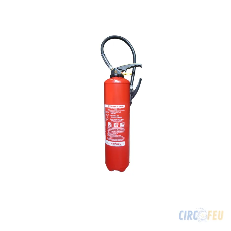 Extincteur Poudre ABC 9kg PA - CIRCOFEU Securite Incendie