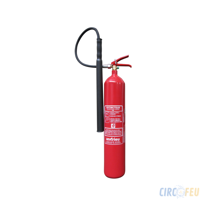 Extincteur CO2 5kg - CIRCOFEU Securite Incendie