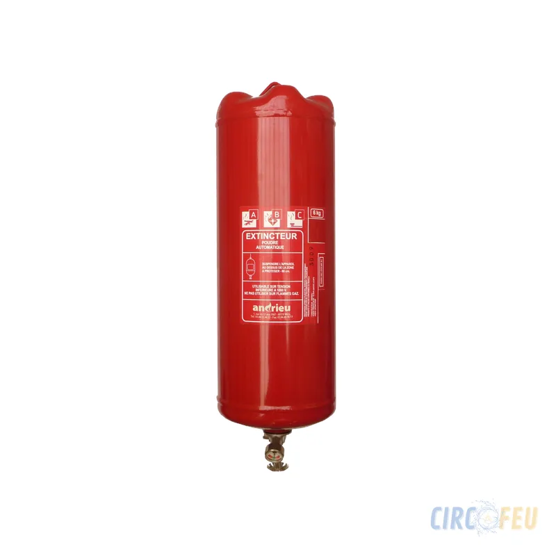 Extincteur Automatique Pendulaire 6kg ABC - CIRCOFEU Securite Incendie