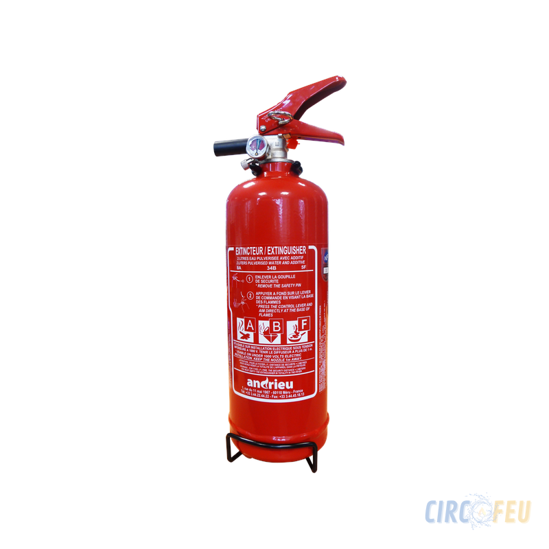 Extincteur Eau ABF 2L PP Compact - CIRCOFEU Securite Incendie