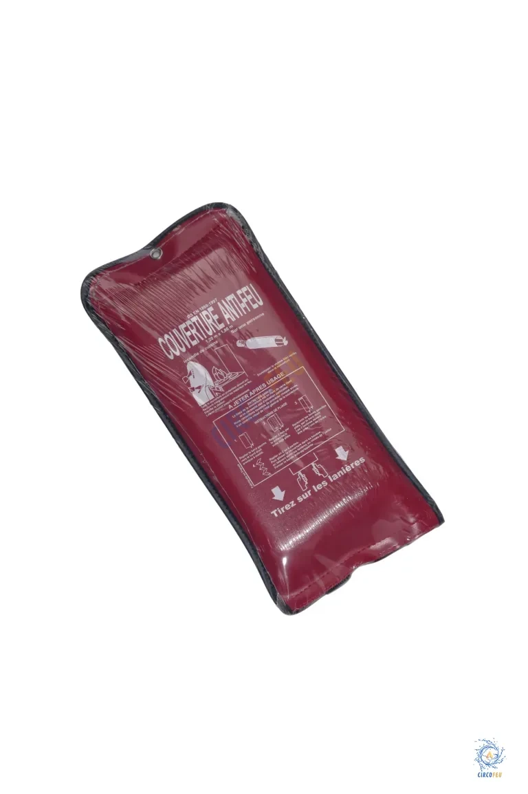 Accessoire couverture anti feu 1 20x1 20m fibre de verre 550c nf en 186