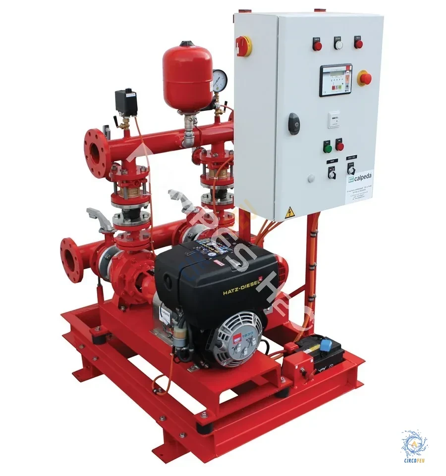 Hydraulique surpresseur incendie pour ria