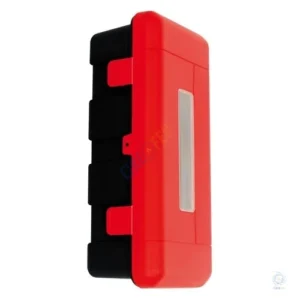 Coffret pour Extincteur 9kg/9L ou CO2 - Metallique Grande Capacite - Epoxy Rouge