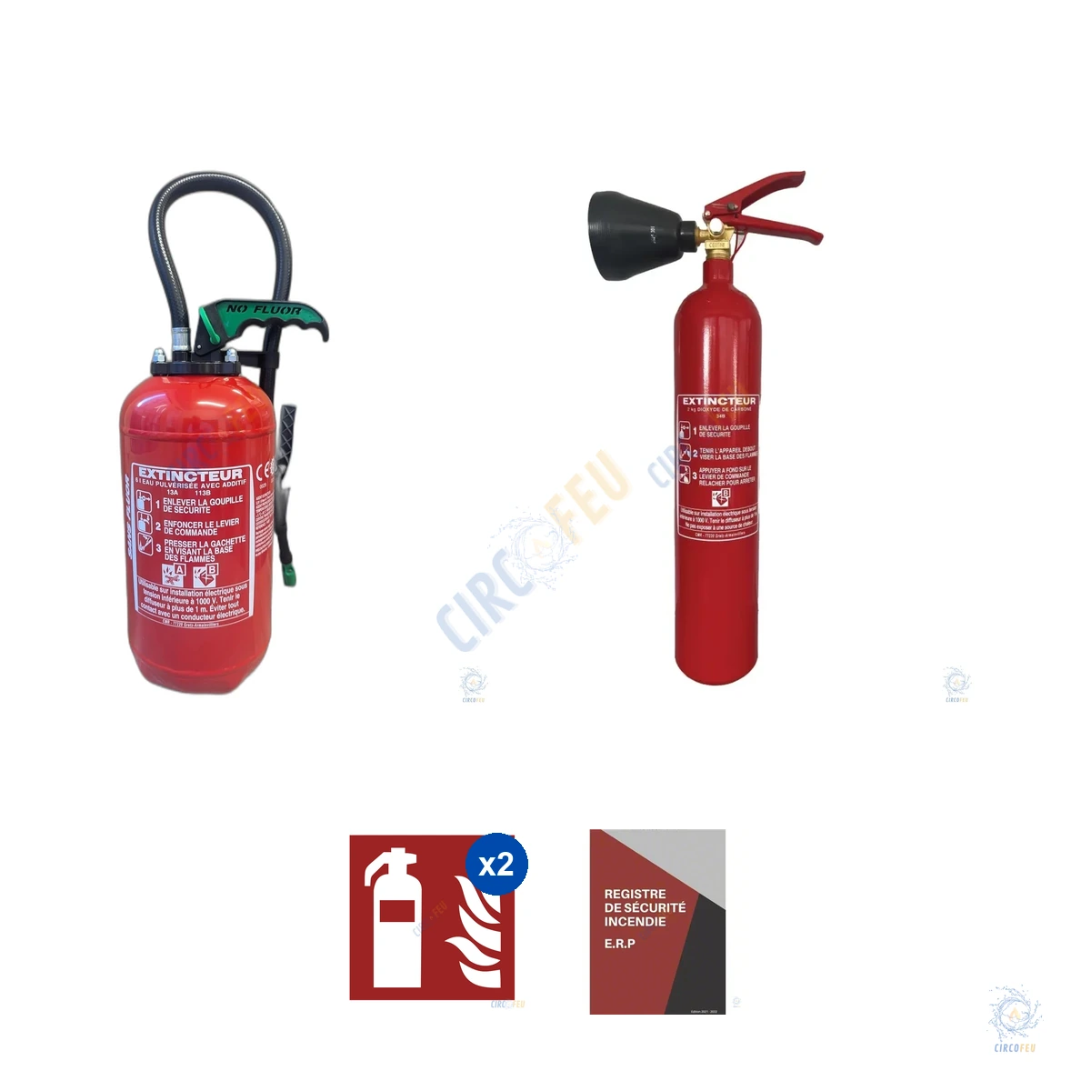 Pack Securite Bureau - Conforme Code du Travail - CIRCOFEU Securite Incendie