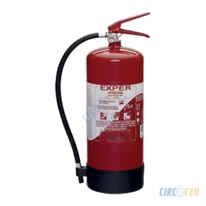 Extincteur poudre ABC 9 kg à pression permanente EUROFEU Exper