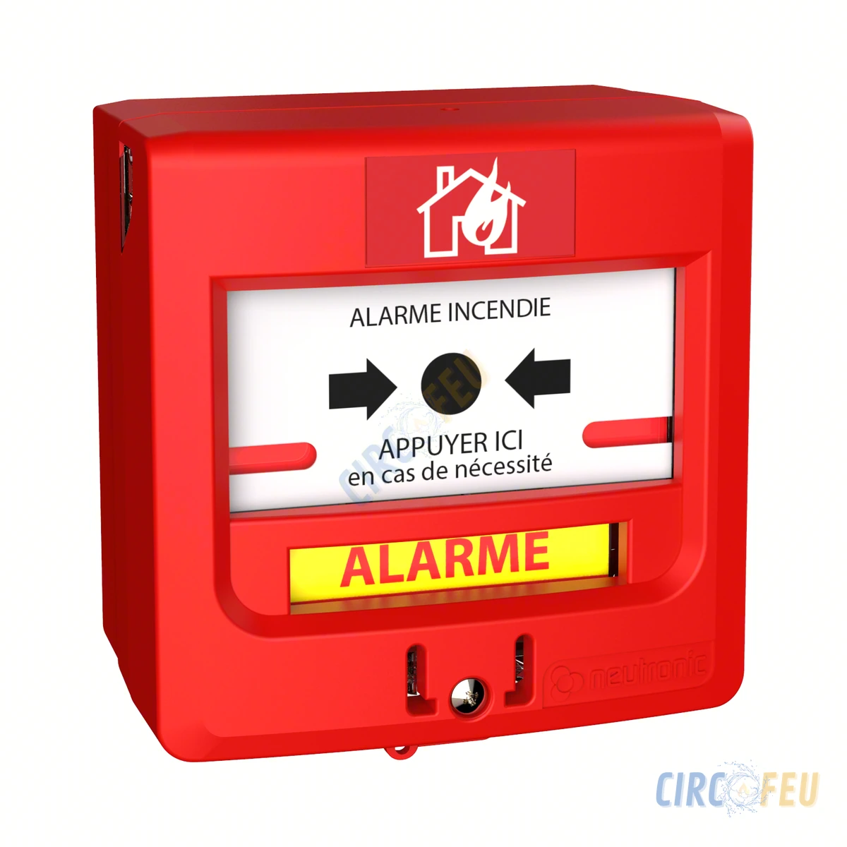 Déclencheur manuel radio type 4, Neutronic référence 5710R1-RF3